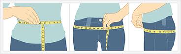 How to measure waist-to-hip ratio